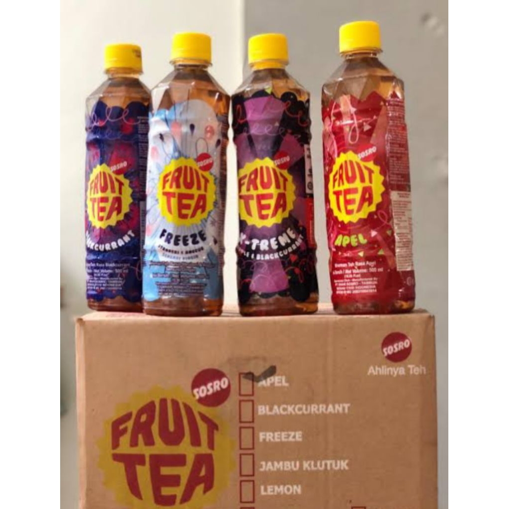 FRUIT TEA BOTOL 500 ML