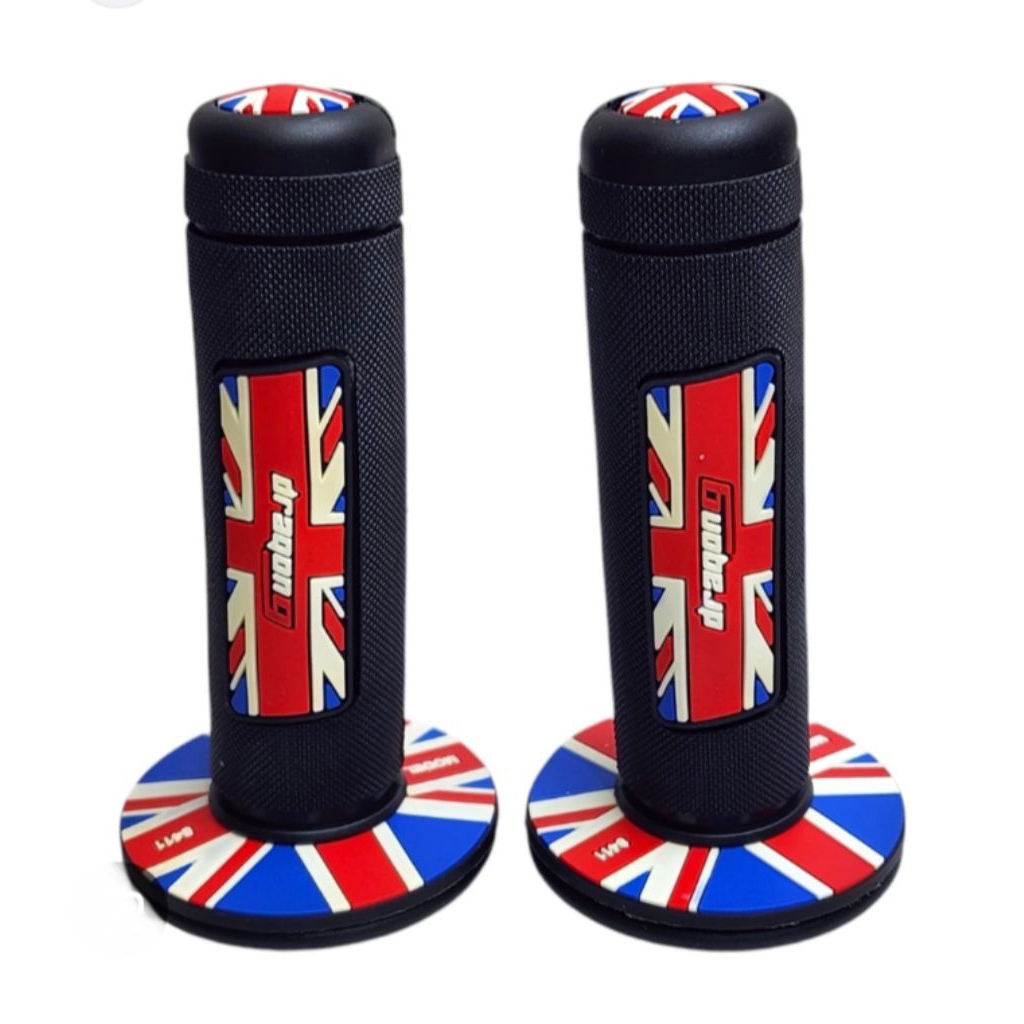 Handgrip Motor bendera Amerika Universal dengan Bahan Karet Premium Anti Selip