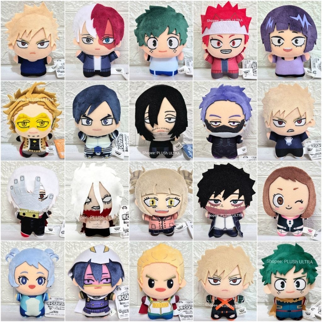 Endeavor Kaminari Uraraka Sanrio Toga Shinso Shigaraki Hawks Mirio Togata Tenya My Hero Academia MHA