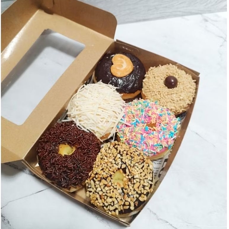 Pre Order Donat Dengan Sourdough Premium donat viral aneka topping