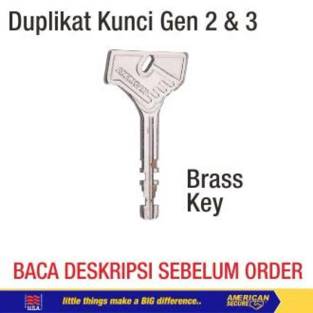 Duplikat kunci american