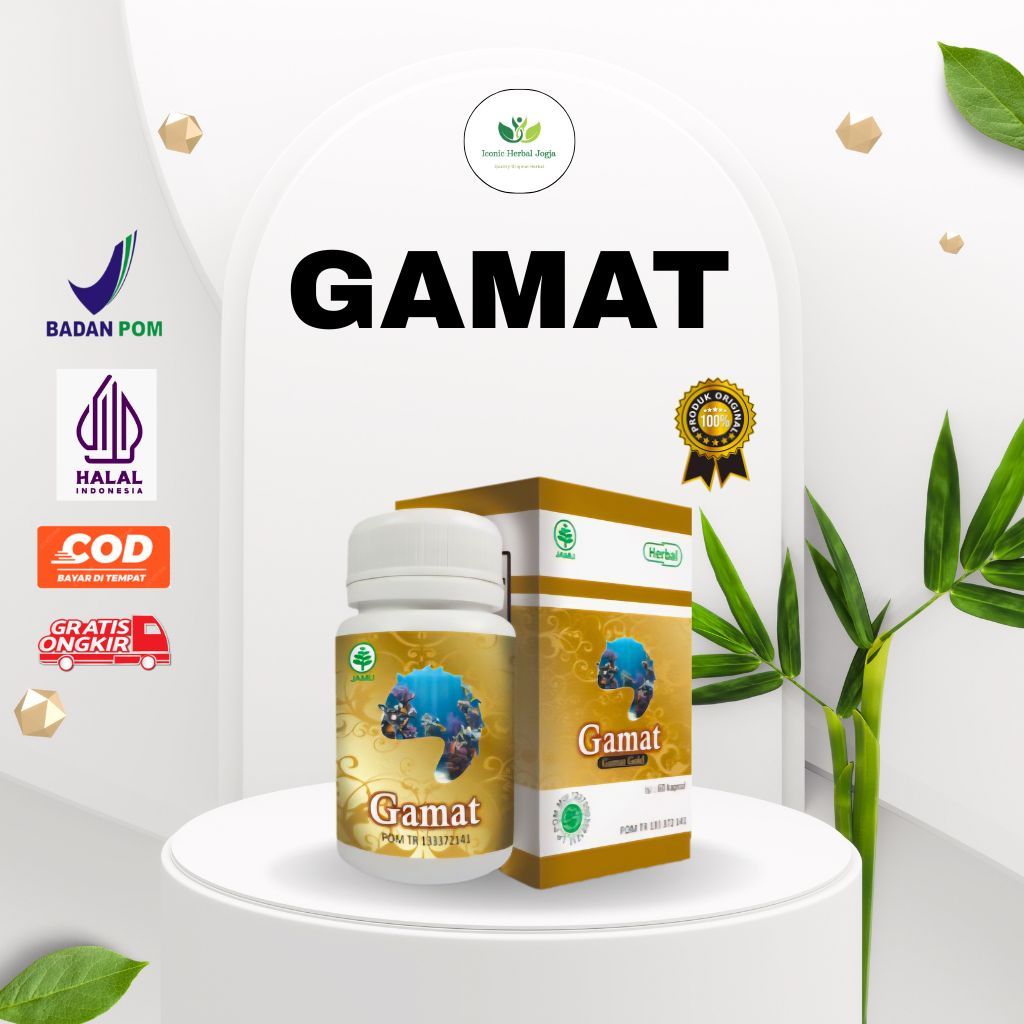 Kapsul Gamat Emas Gold Original Obat Herbal Patah Tulang Dan Luka Pasca Operasi Dan Luka Susah Kerin