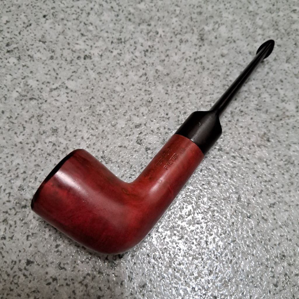 Merkur F9MM Briar Etate Pipa Cangklong Kayu Antik