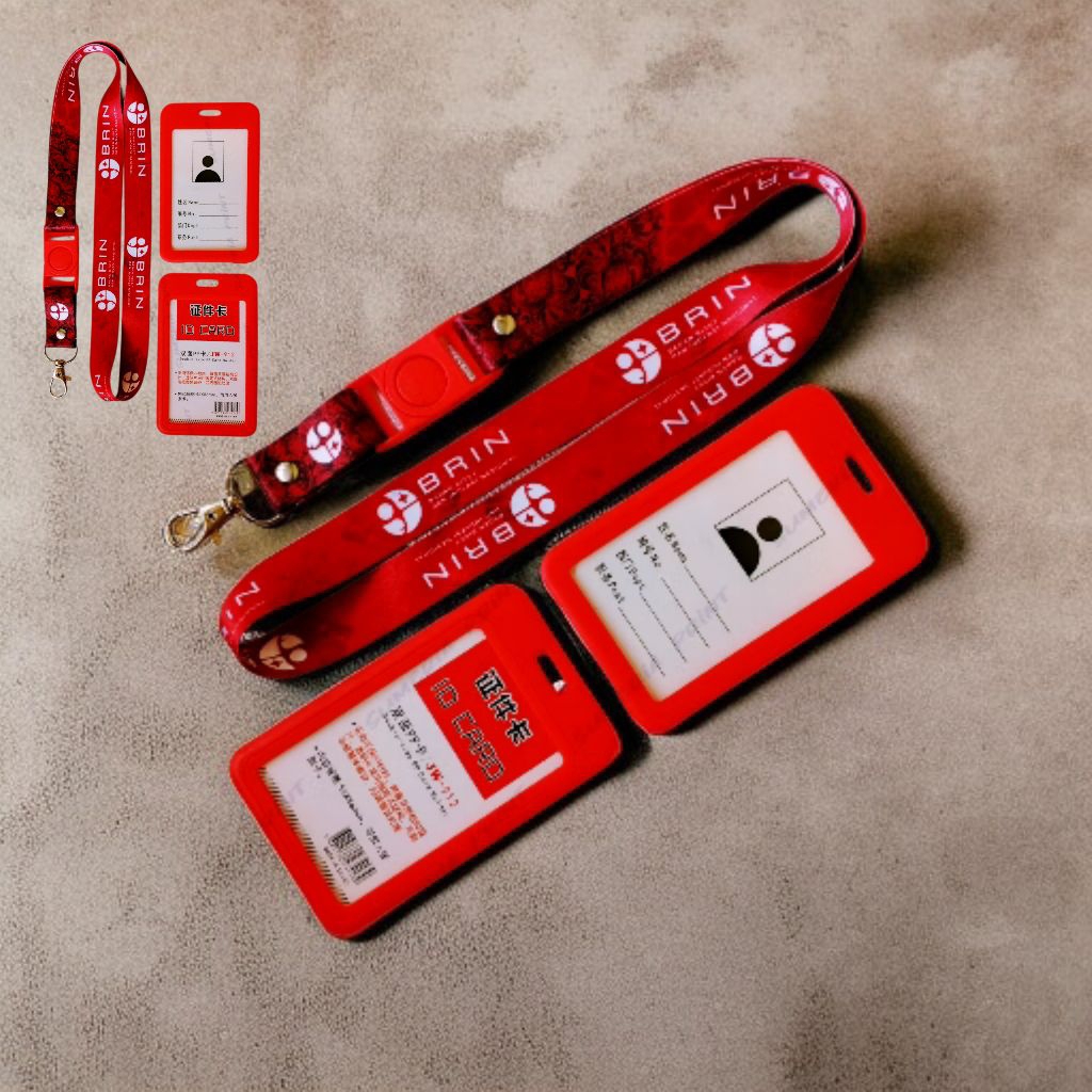 LANYARD BRIN TALI ID CARD BRIN HARGA GROSIR READY BANYAK