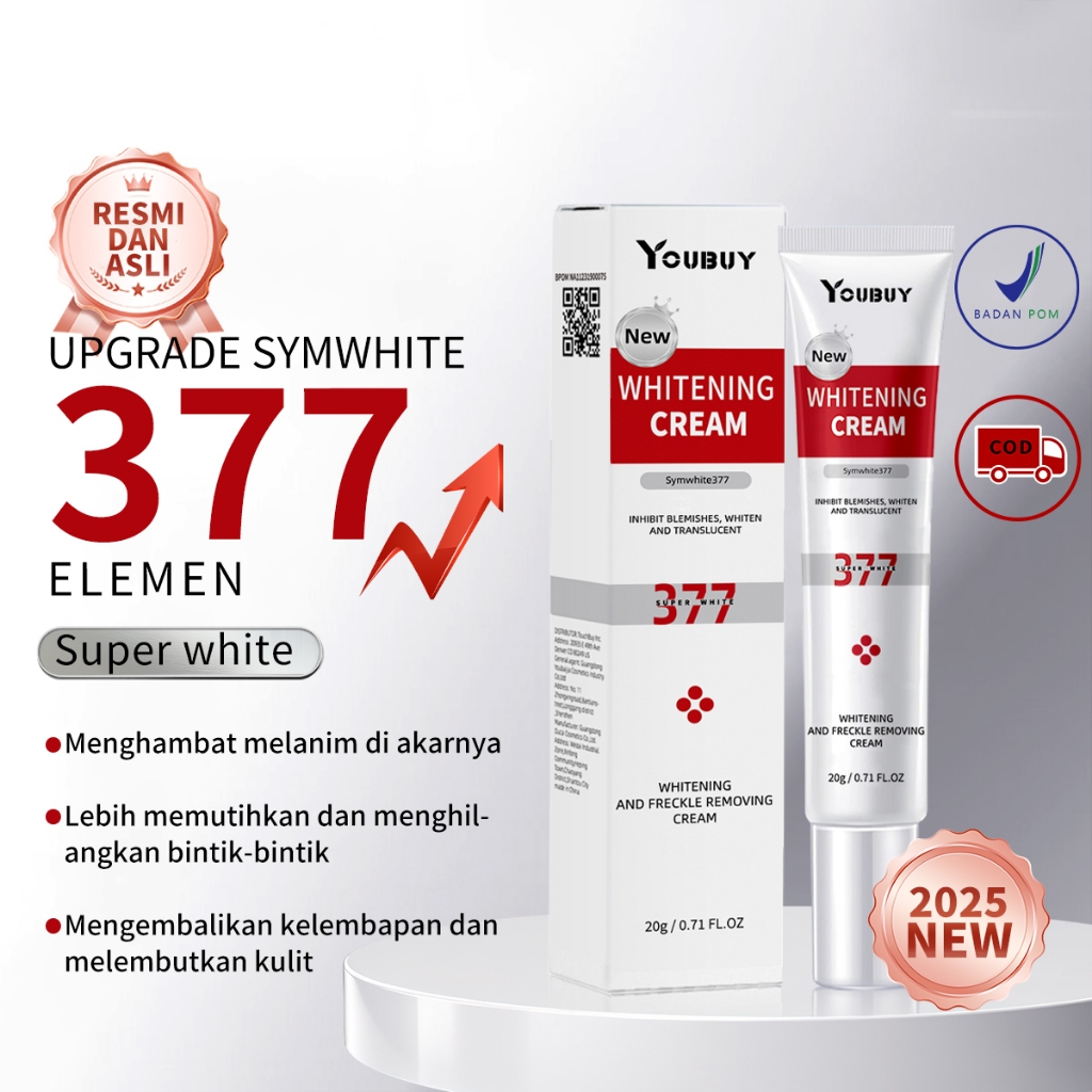 YOUBUY Whitening blemish Freckle Cream Remove Dark Spots Anti Freckle Cream Niacinamide Fade Pigment