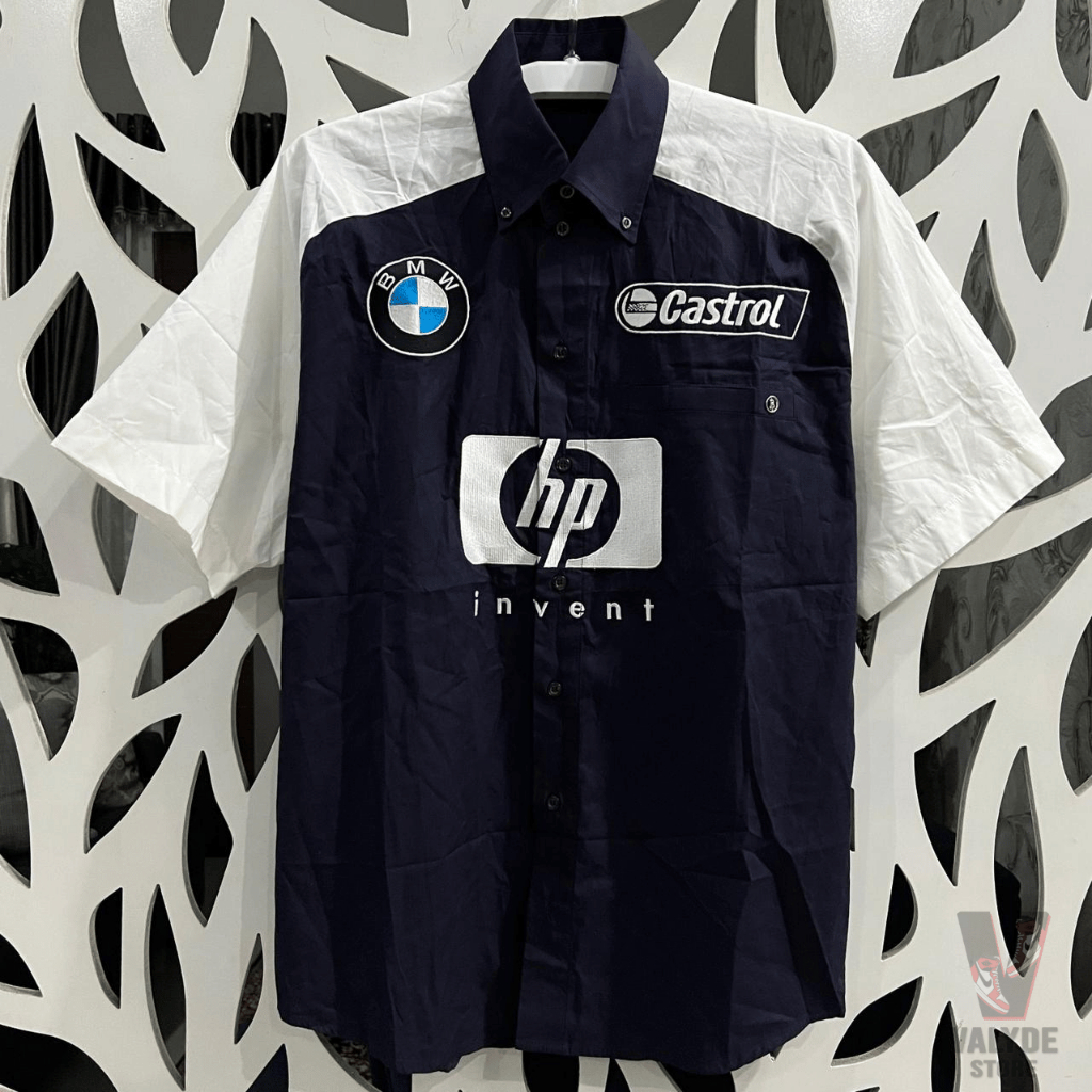 [BNWT/Size S] Kemeja BMW Williams Formula One Team 2004