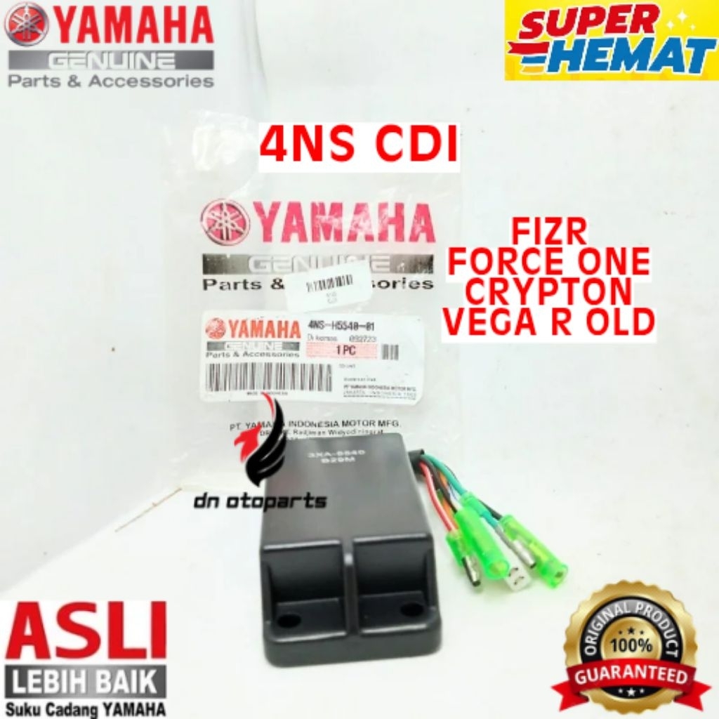 CDI ORIGINAL YAMAHA KODE 4NS, CDI F1ZR, CDI FORCE ONE, CDI CRYPTON, CDI VEGA R OLD
