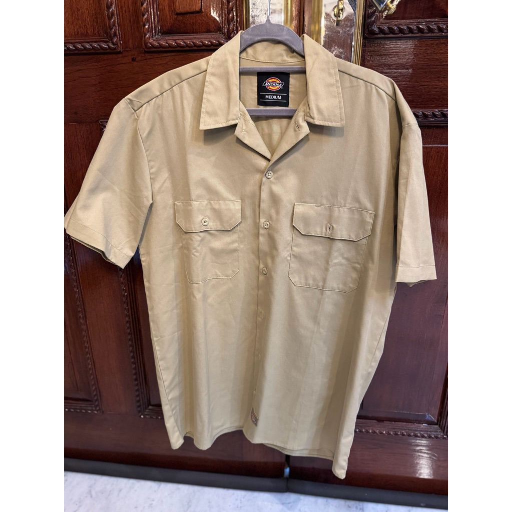 Dickies Work Shirt Khaki – Size M
