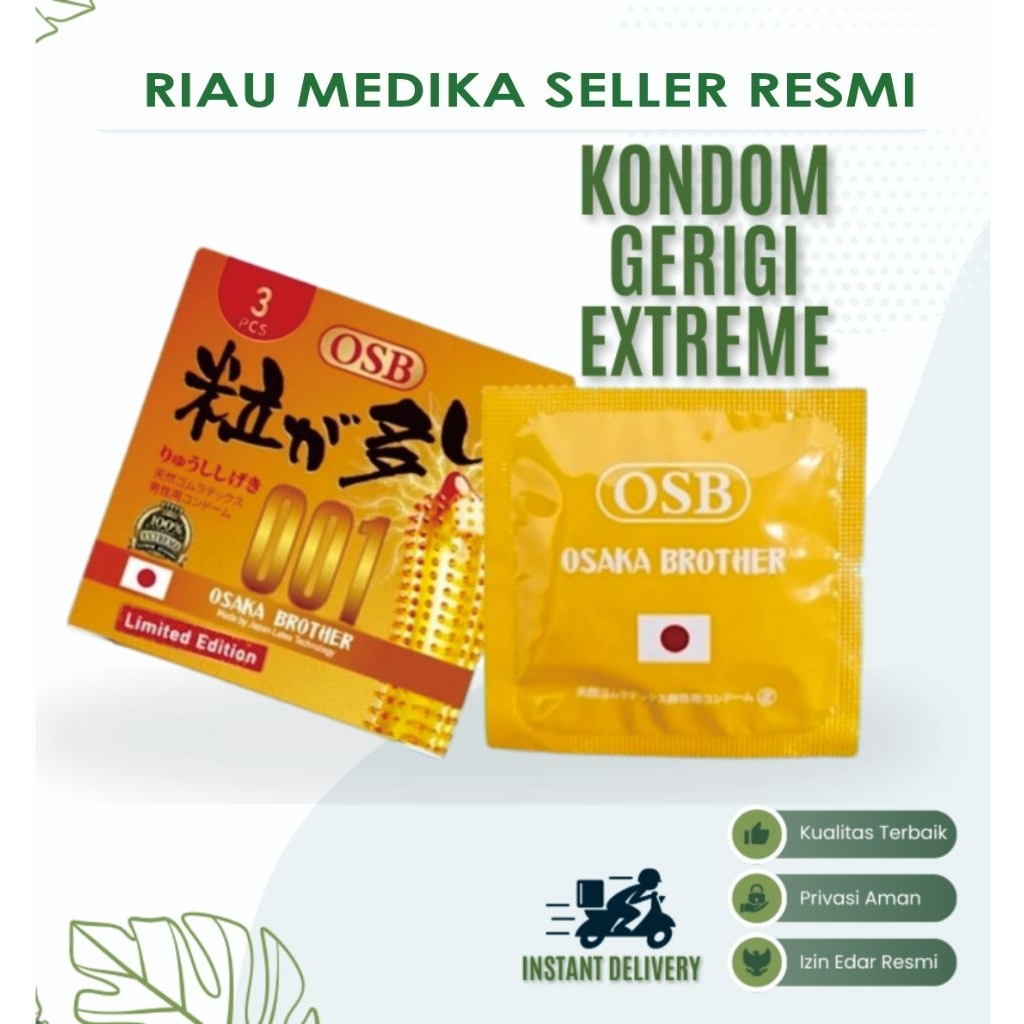 Condom Extrim Gerigi Premium Kualitas Jepang