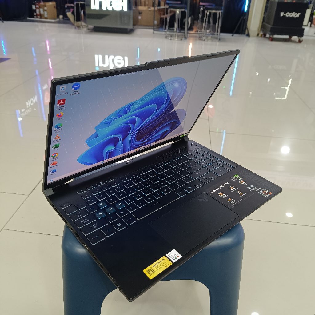 LAPTOP ASUS TUF GAMING A16 FA607NUG AMD RYZEN 7 7445HS RAM 16 GB SSD 512 GB RTX 4050