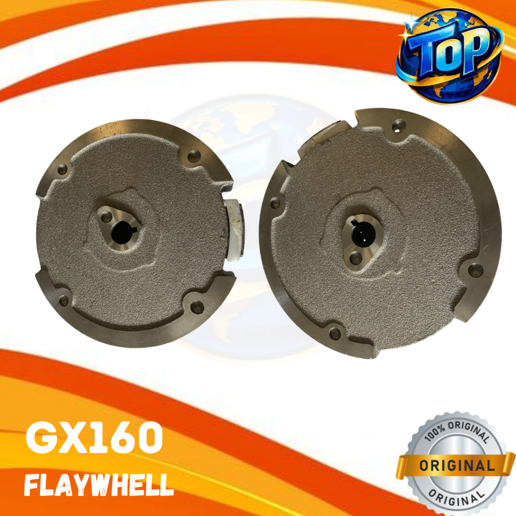 Flywheel Roda Angin Magnet GX160 GX200 / Flywheel Magneto Mesin Bensin Engine / Roda Gila Besi Mesin