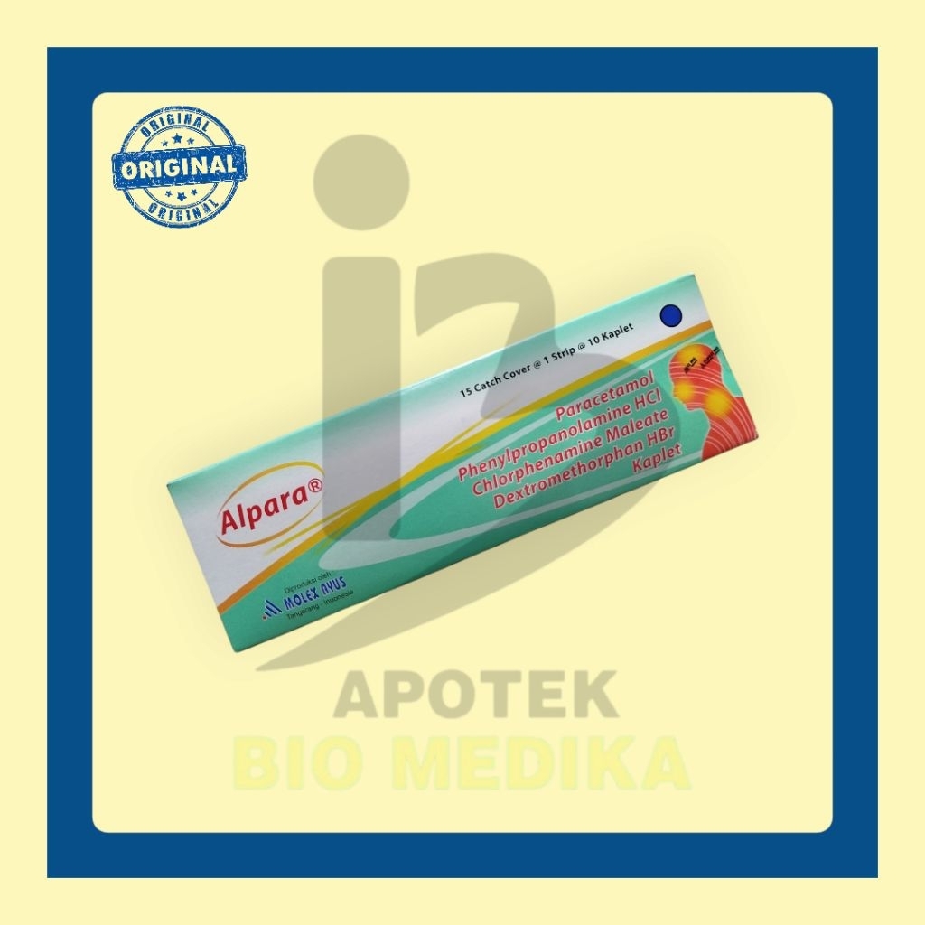 ALPARA TABLET OBAT BAPIL BOX ISI 150 TAB