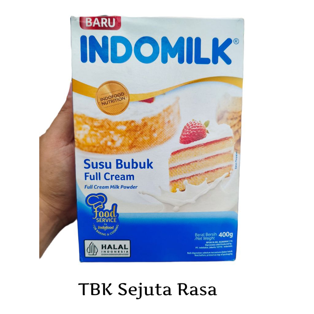Indomilk Susu Bubuk Full Cream 400 Gr