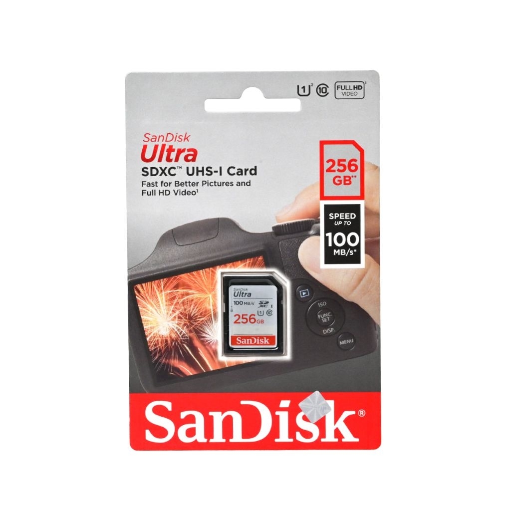 Memori Sandisk Ultra SDXC 256gb 100mb/s