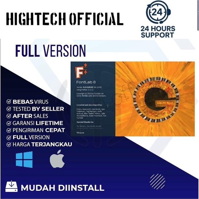 Aplikasi Desain Font FontLab 8 [WIN & MAC] - Windows Full Version