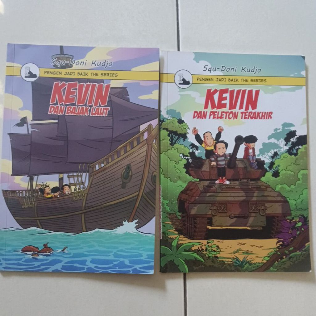 [PRELOVED] Komik Kevin full color