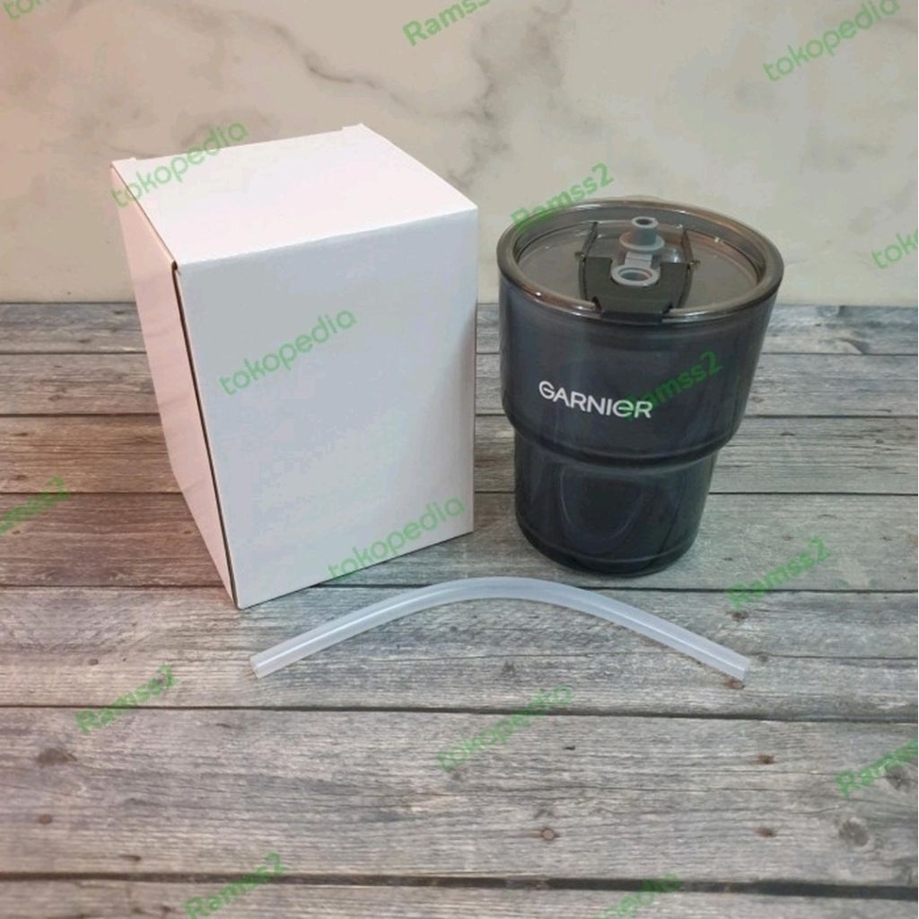 Garnier Glass Travel Coffee Cup Cangkir Kopi Singapore Nescafe