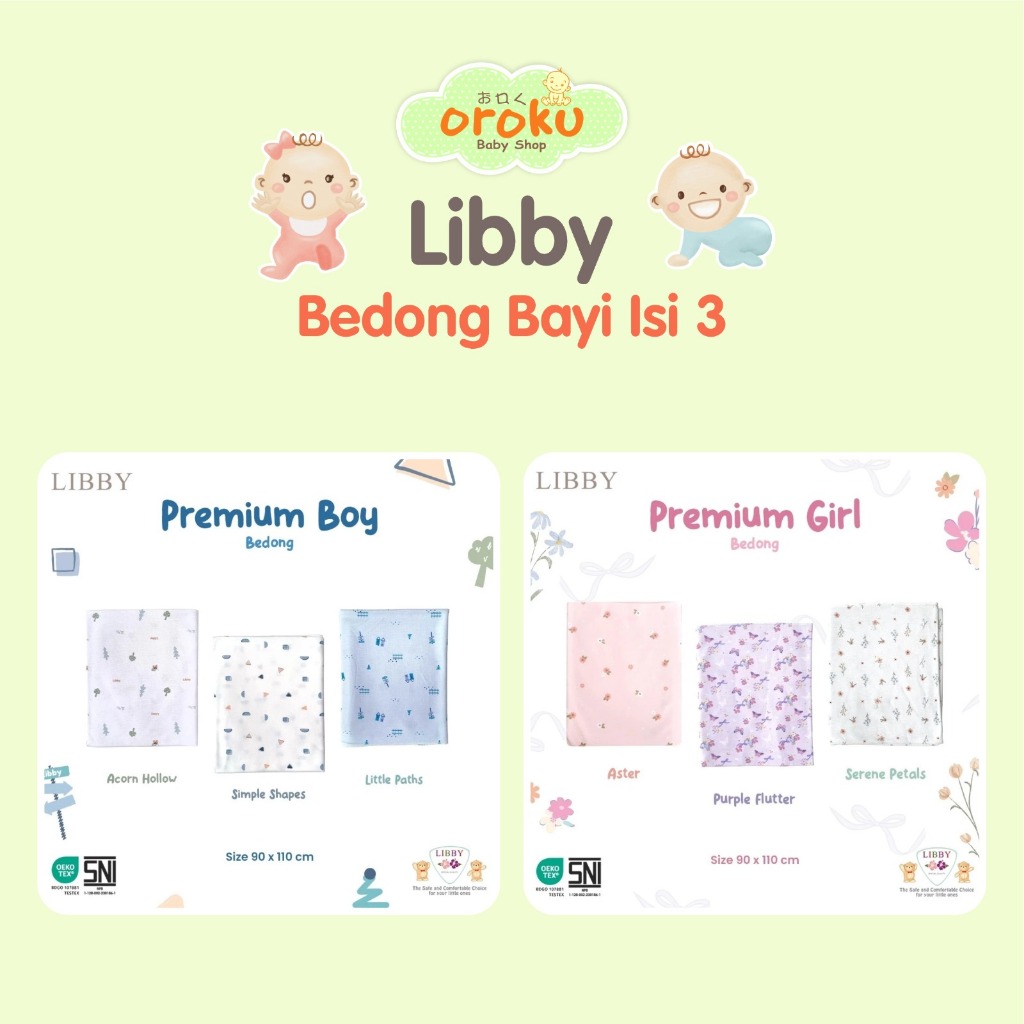 LIBBY BEDONG BAYI ISI 3 / BEDONG BAYI PREMIUM ISI 3