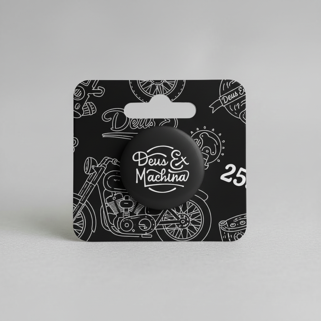 PIN BUTTON DEUS EX MACHINA 25MM BUTTON PIN AKSESORIES ROMPI AKSESORIES TAS