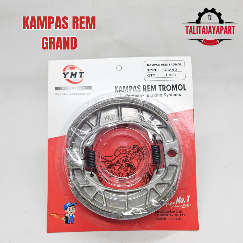 KAMPAS REM BELAKANG GRAND YAMAMOTO/ASK - KAMPAS REM BELAKANG GRAND