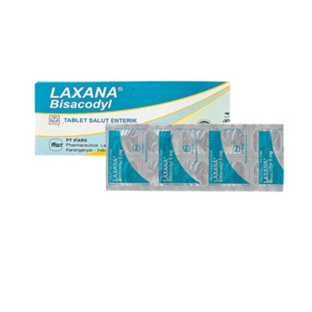 Laxana Tablet 5mg - Obat Pencahar Efektif untuk Mengatasi Konstipasi