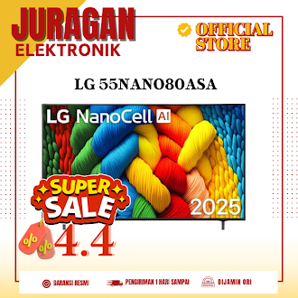 LG 55NANO80ASA SMART TV 55 INCH LED 4K UHD AI THINQ NANOCELL  55NANO80SQA 55NANO80