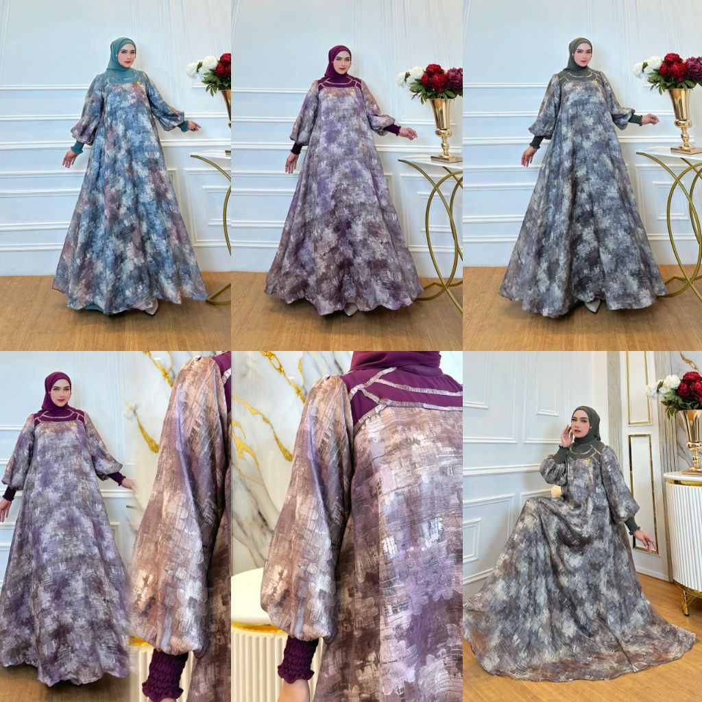 BEDLLLADONA NN SET HIJAB DRESS GAMIS MODE TERBARU BEST SELLER DAN REAL ORIGINAL