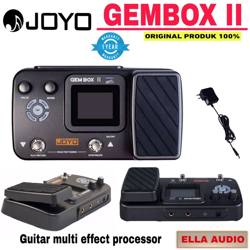 Joyo Gem Box II Effect Gitar  Processor Multi Effect Gitar