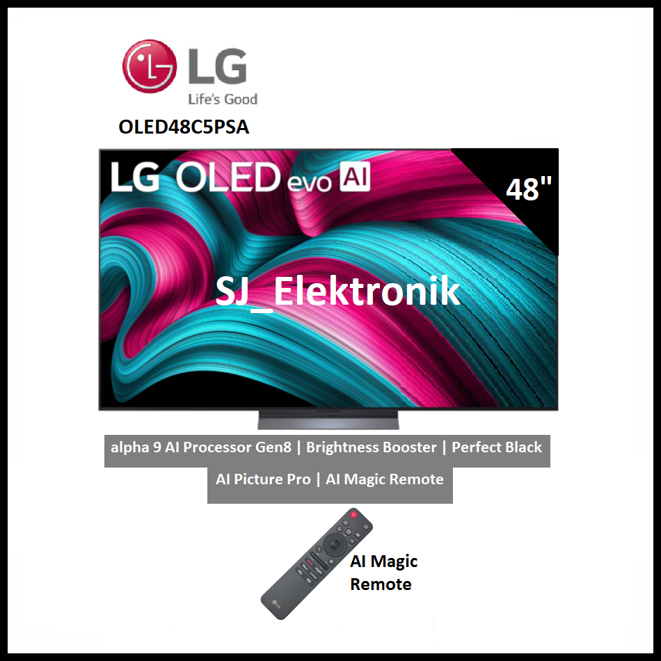 LG OLED48C5 / OLED 48C5 OLED evo C5 Smart TV UHD 4K 48 Inch | OLED48C5PSA