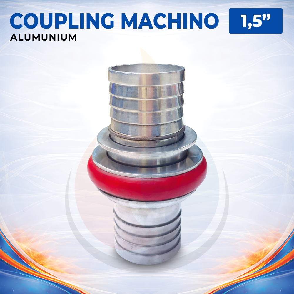 Coupling Machino Alumunium - 1,5 Inch & 2,5 Inch