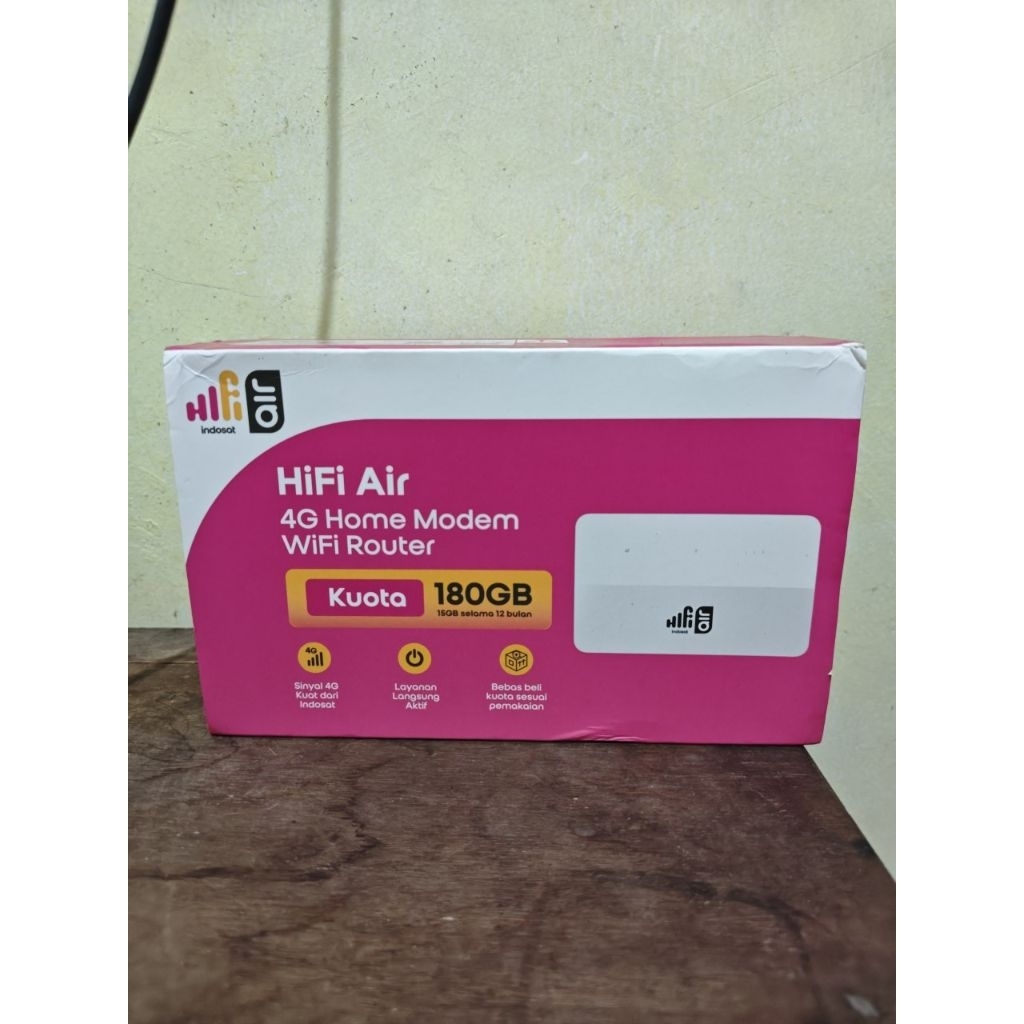 modem Huawei Hifi Air B636 + kartu IM3 hifi