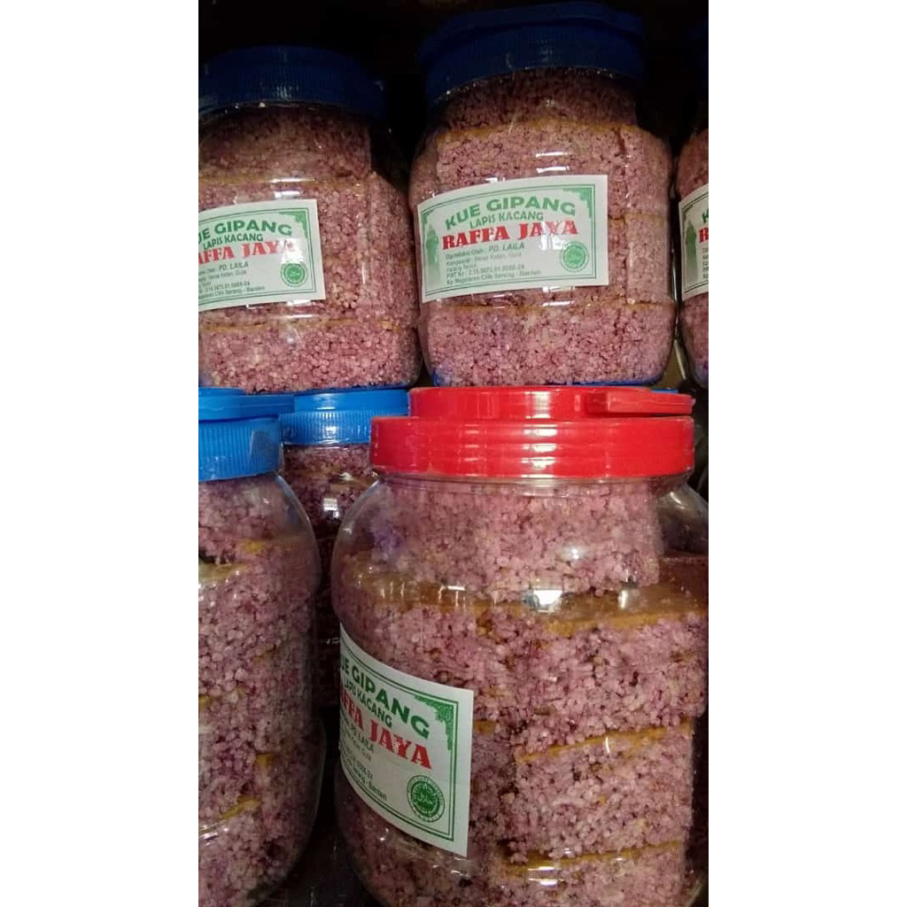 kue gipang lapis kacang khas serang banten