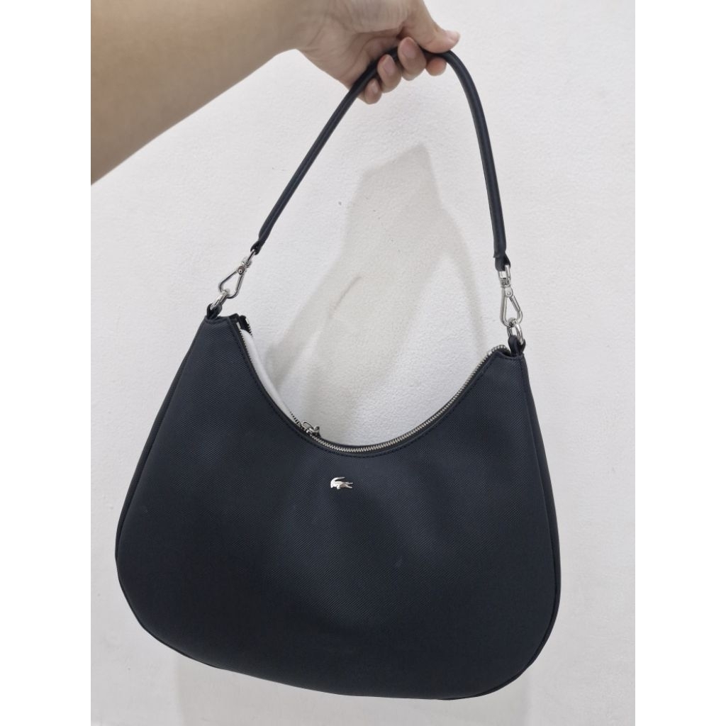 preloved lacoste wanita tas shoulder bag wanita 1000% original