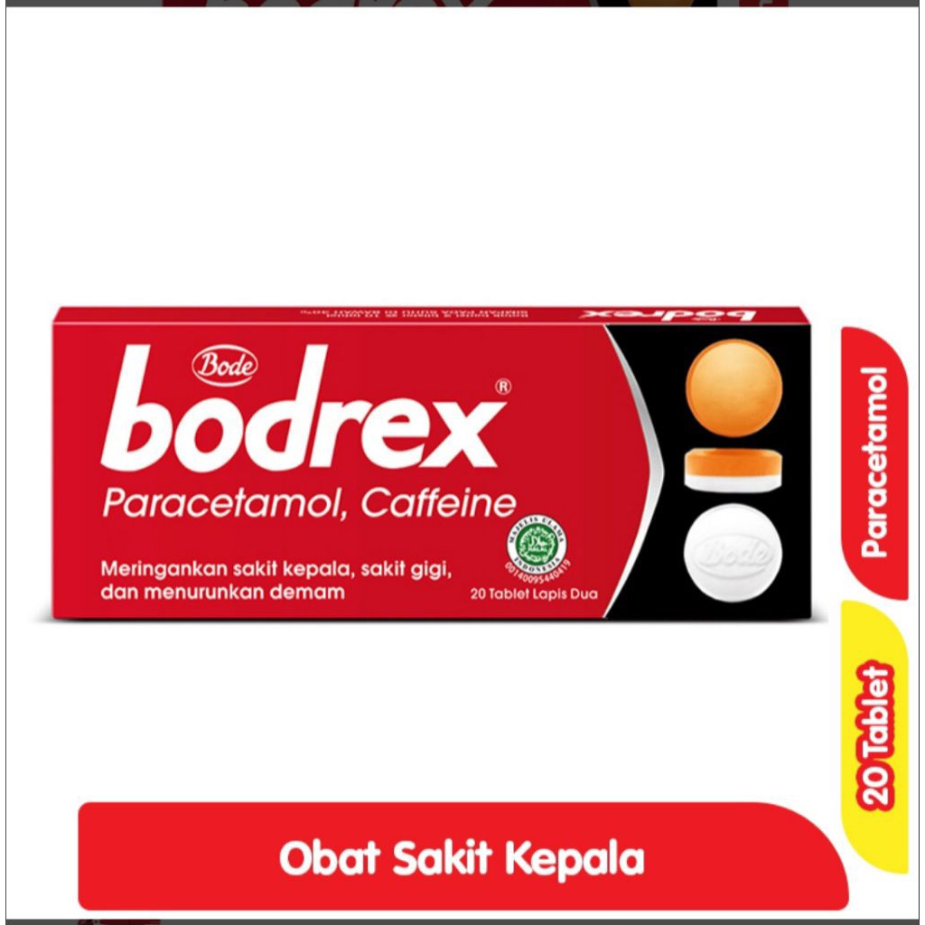 bodrex, obat sakit kepala, paracetamol