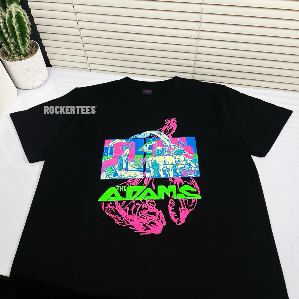 The Adams - Waiting Black T-Shirt | Rockertees Original Merchandise