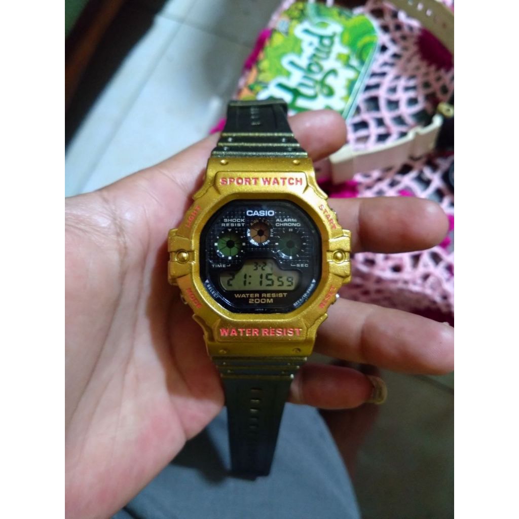 g shock dw 5900 original custom Bazel