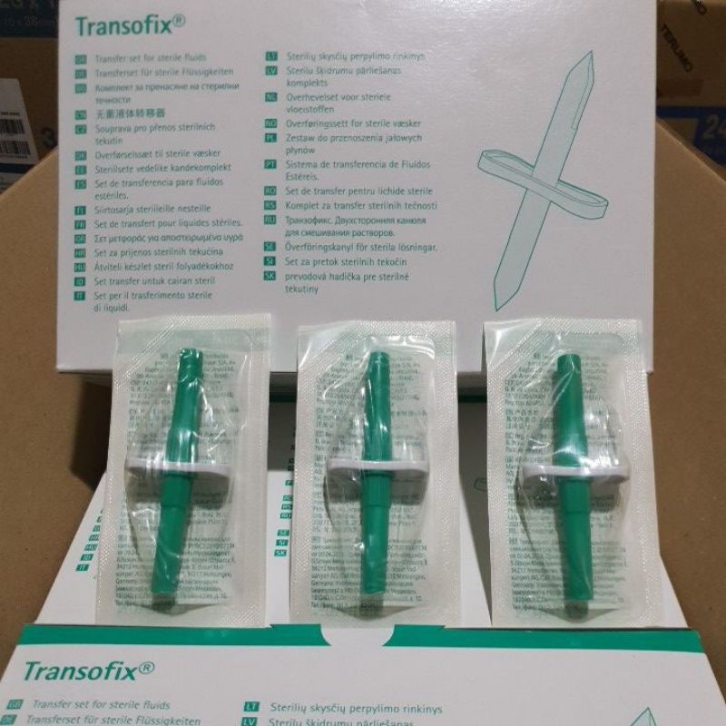 B Braun Transofix - Alat Transfer Cairan Infus / Alat Tusuk Plabot NaCl