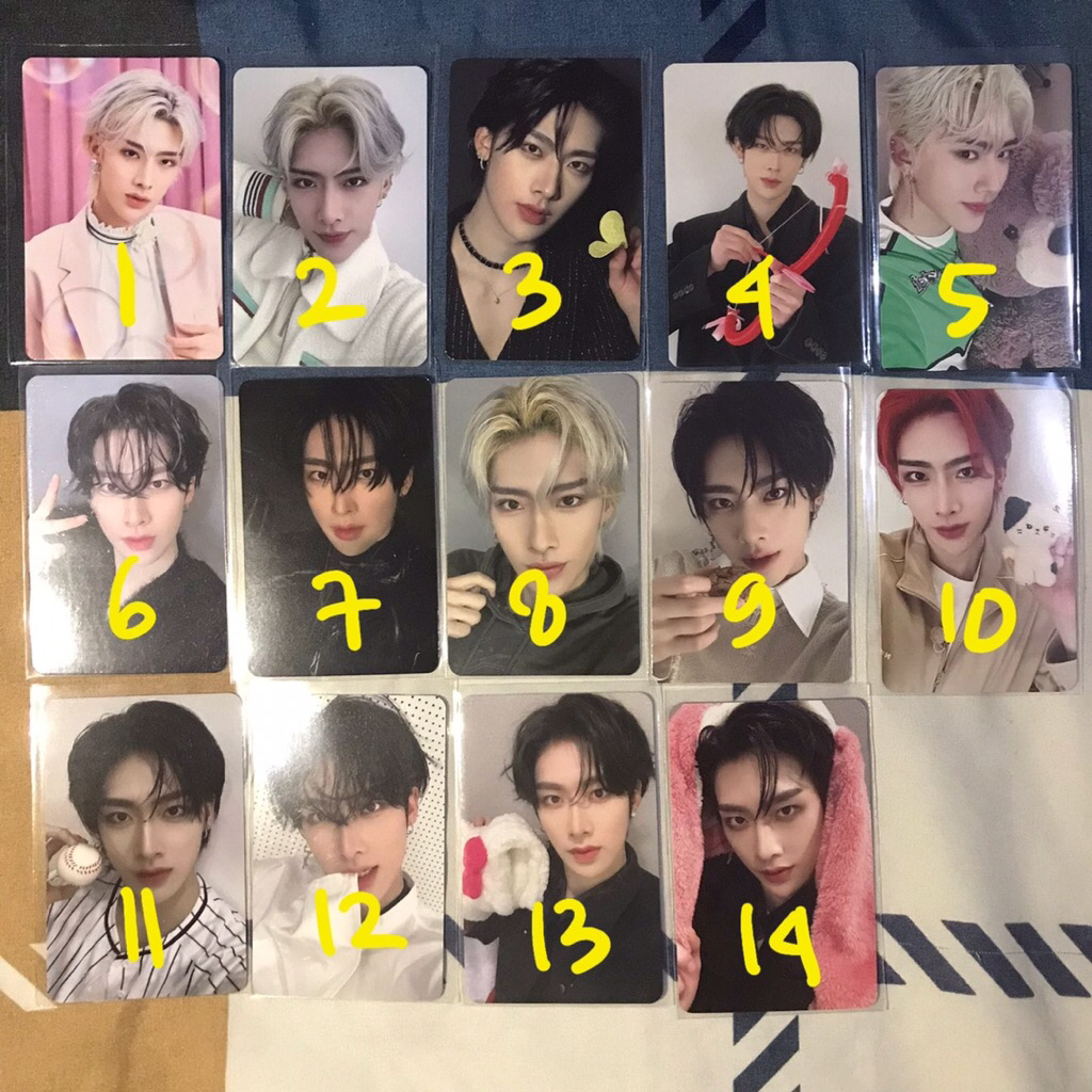 [READY STOCK] PC RICKY ZEROBASEONE ZB1 POB LD YITS MELPO YHMAH CIPA BLUPA DICON ZERONI YURA YURA PRE