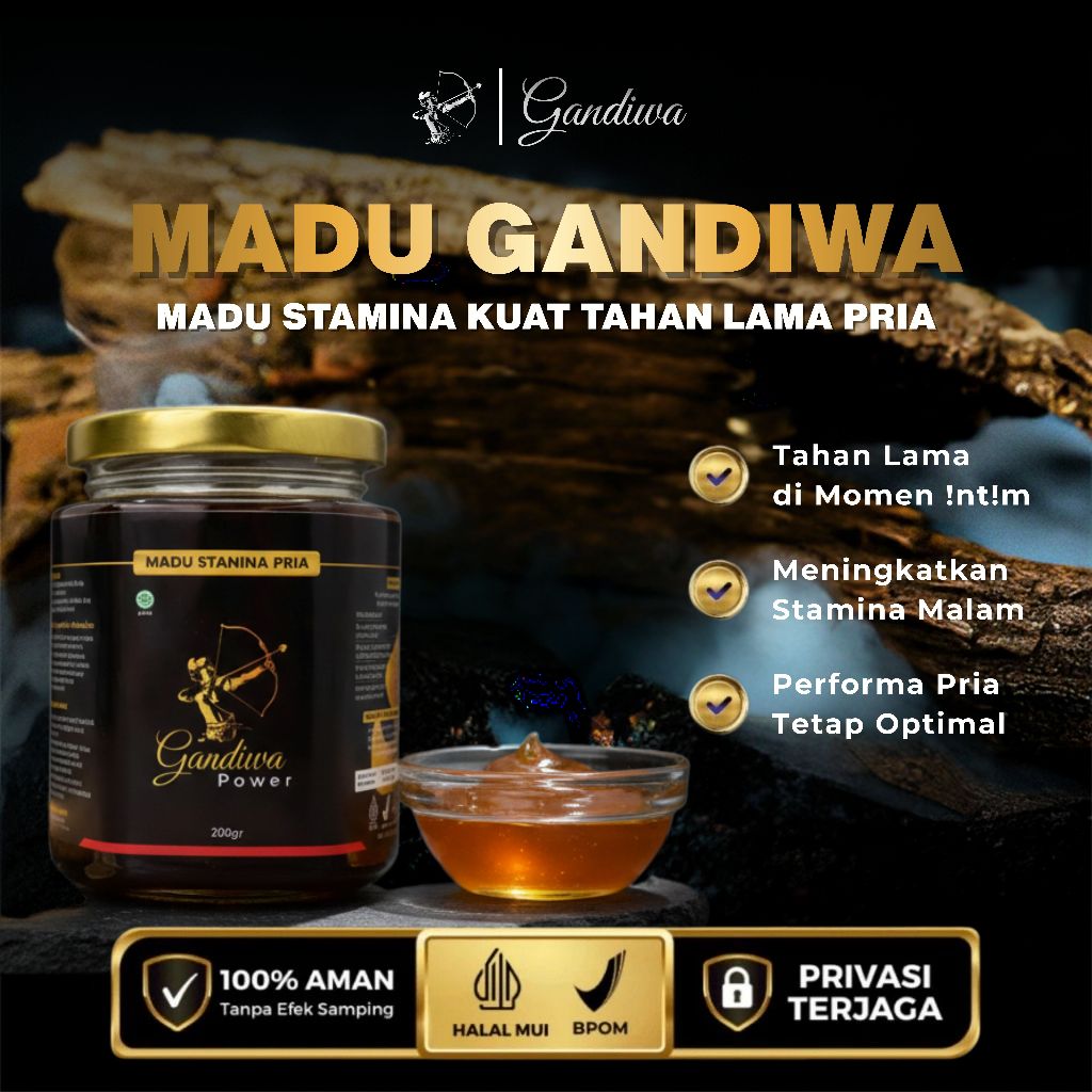 GANDIWA – Madu Asli Madu Kuat Untuk Pria Perkasa