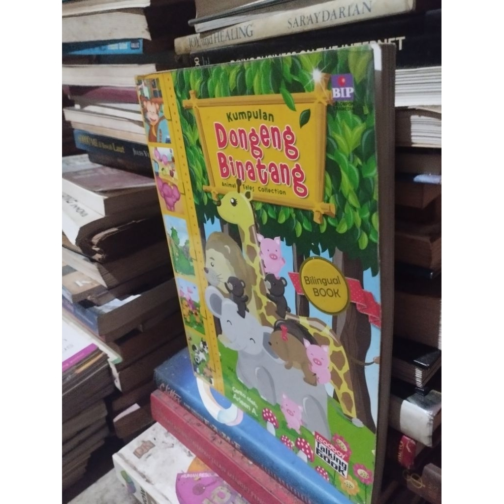 kumpulan dongeng binatang animal  tales collection bilingual book arleen