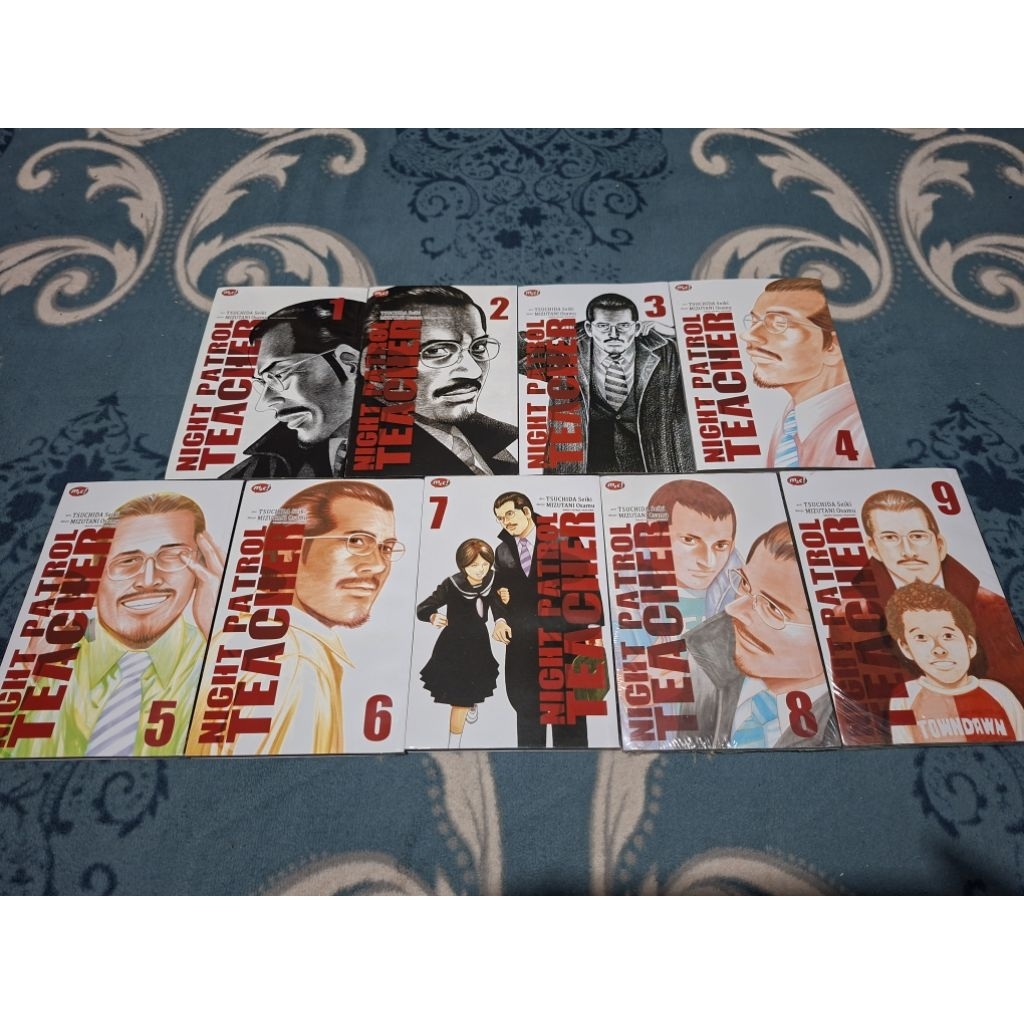 Komik Night Patrol Teacher fullset vol 1-9