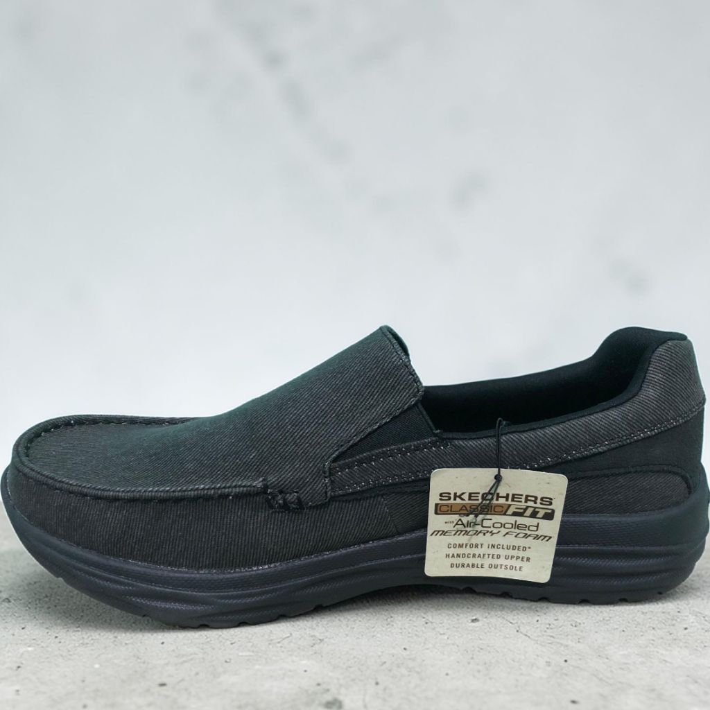 Skechers classic fit. Harsen alondro-Black