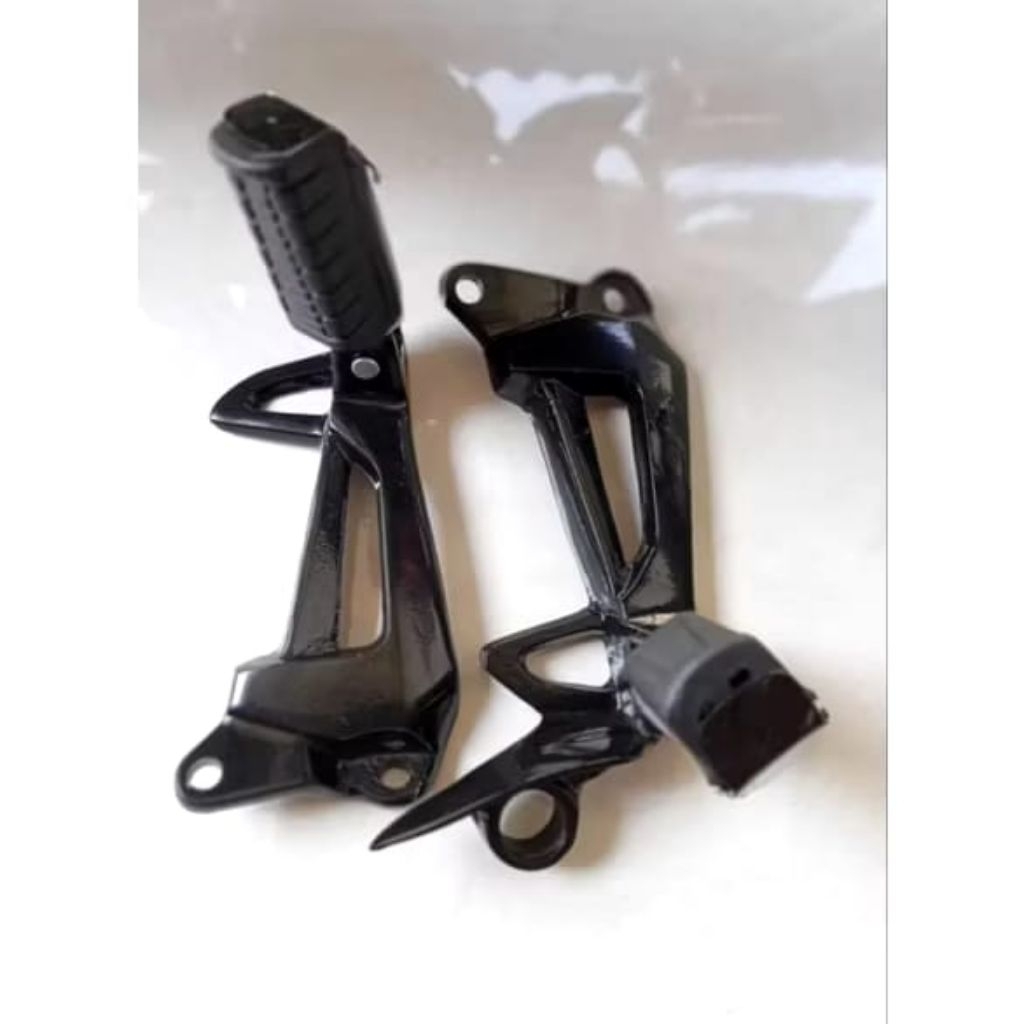 Postep footstep bostep power dudukan step pijakan kaki belakang Vega R new POLES DAN HITAM SJN Motor