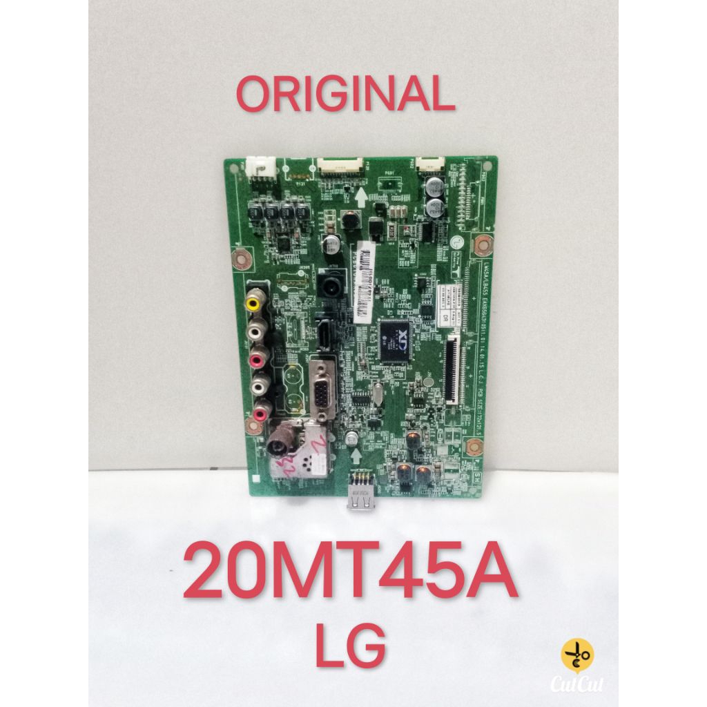 MB Mainboard Motherboard Mobo Modul MB Mesin Tv LG 20MT45A 20mt45 20mt45a