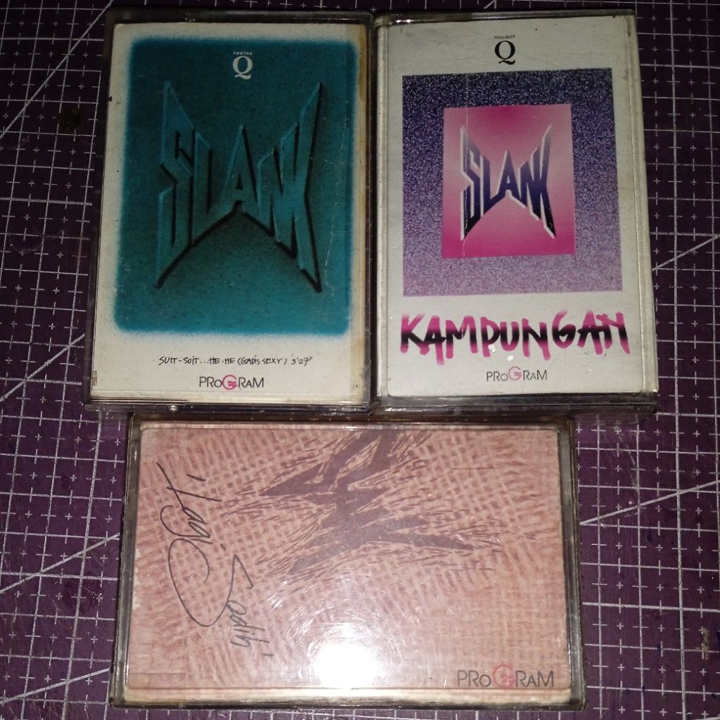 1 paket kaset pita slank1 slank2 bonus kaset slank6