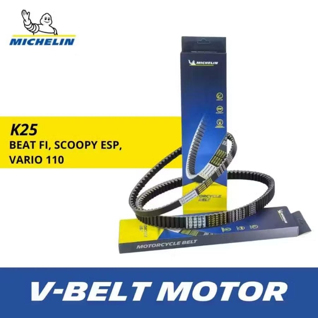 V-Belt Michelin Honda Beat FI K25 / Spacy FI / Vario 110 FI Original