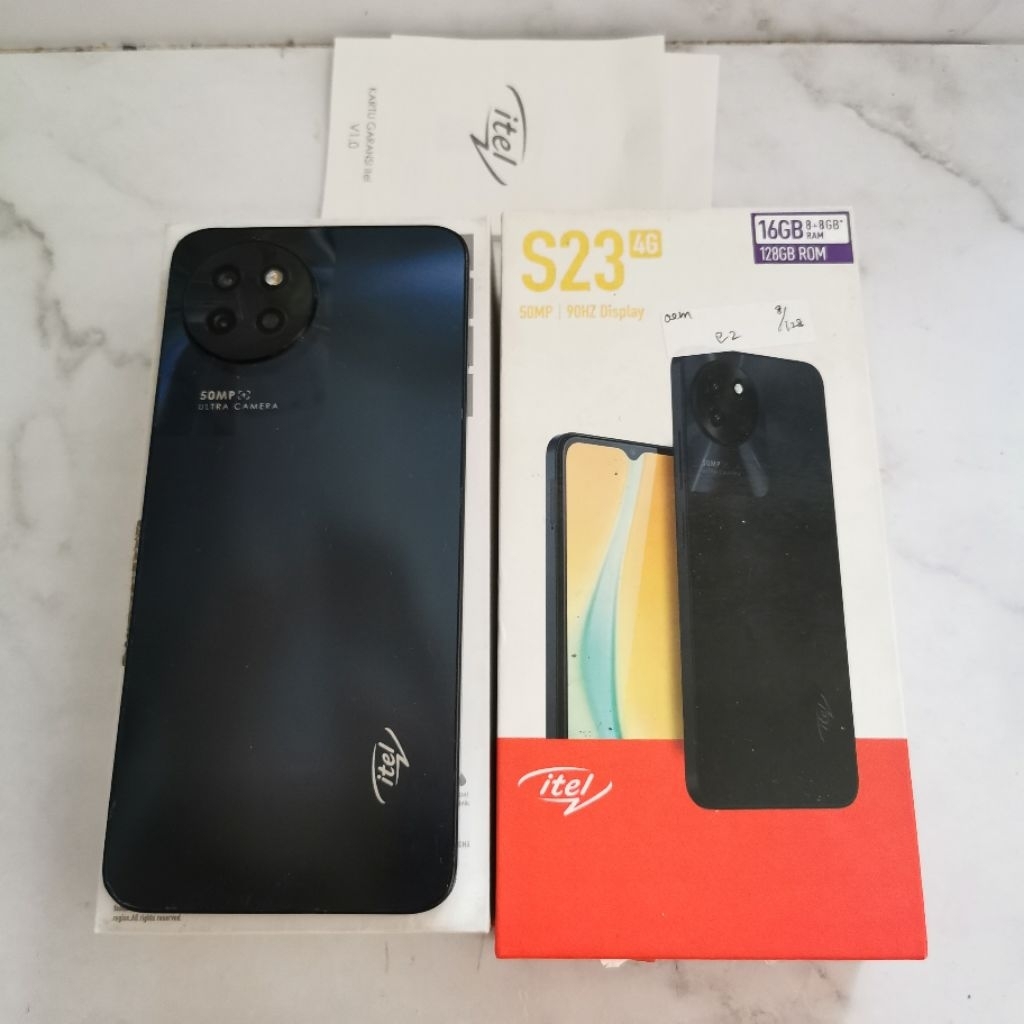Itel S23 4G ram 8GB 128GB Bekas - Fullset Resmi second