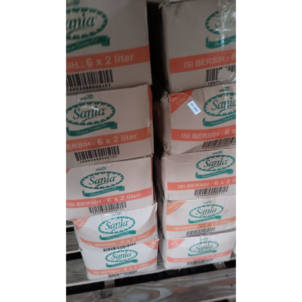 Minyak Sania 1 dus kemasan 2L