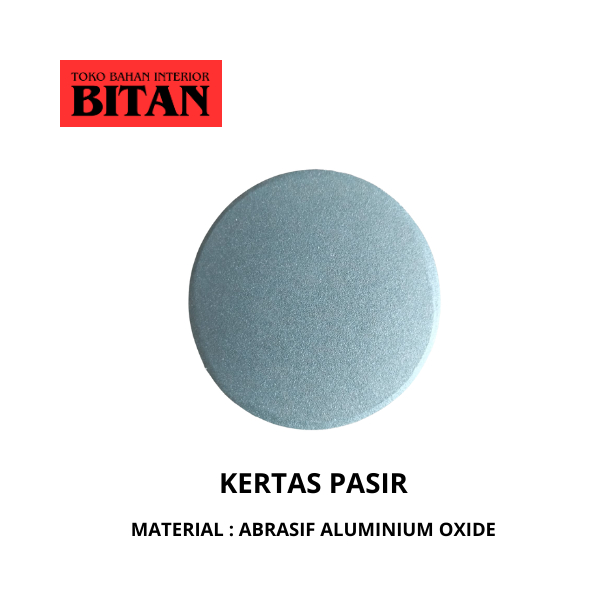 kain pasir bulat / kertas pasir bulat / amplas bulat