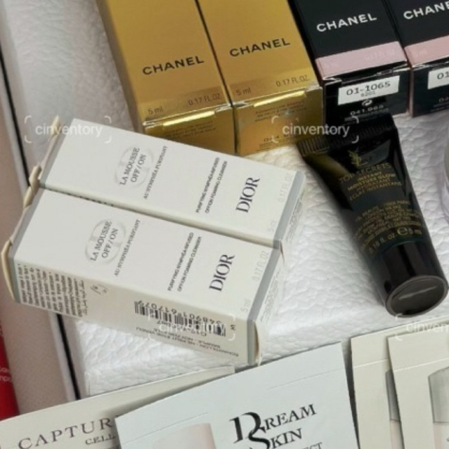 [new] Dior/YSL - Skincare Sample 100% Original (La Mousse - Top Secrets)